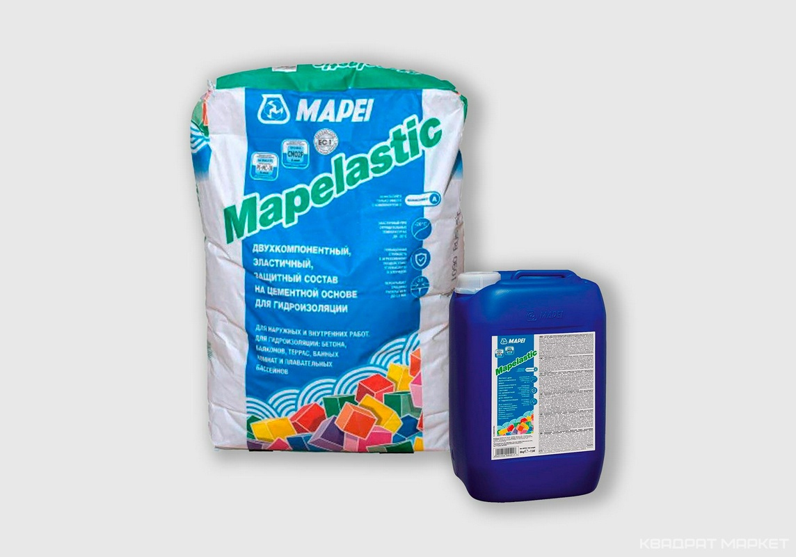 Коллекция MAPELASTIC от Mapei