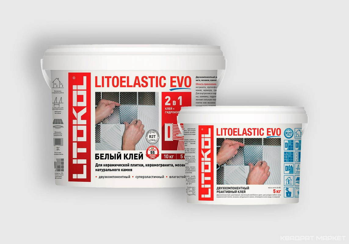 Коллекция LitoElastic EVO от Litokol