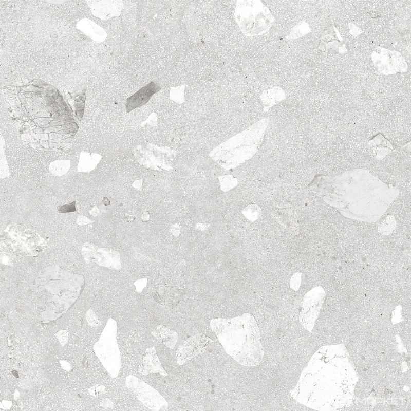 Терраццо сер КГ 01 / Terrazzo grey PG 01 450х450