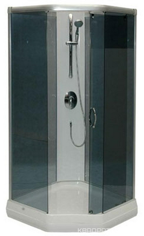 Душевая кабина Penta NEW 90*90 тонир/проф мат хром (158831) KL