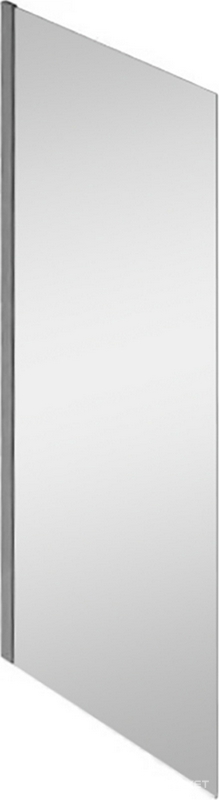 Душевая перегородка CONTRA, фиксированная, 90x200 см, профиль хром, стекло прозрачное, БЕЗ штанги ZZ