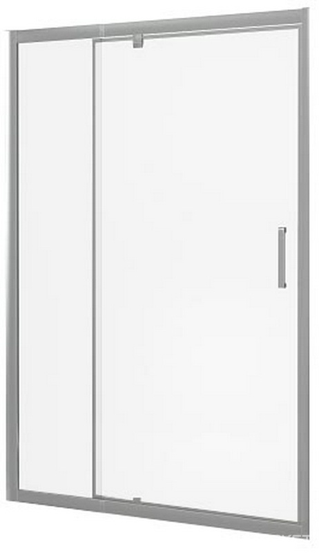 Душевое ограждение распашное Orion-90 см., стекло прозрачное, профиль хром XX