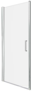 Дверь для душа Пандора 800хh1850 мм (стекло прозрач. профиль хром, универс. правая/левая)