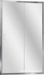 Душевая дверь140 см раздвижная, стекло-прозрачное, проф хром глянец, стекло прозрачное, покрыти Easy Clean ZZ