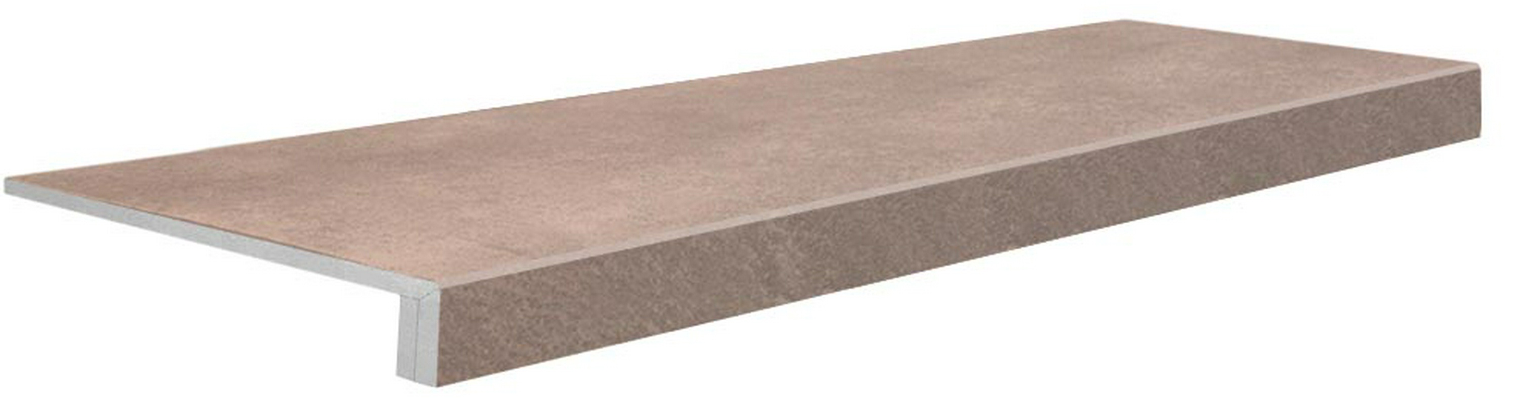 Ступень Евро Проходная Керамогранит City Style бежевый полир.(n078952)ZZ|34.5x120