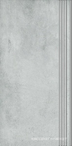Ступень G-1102 CR структ.серый ZZ |29.4x60
