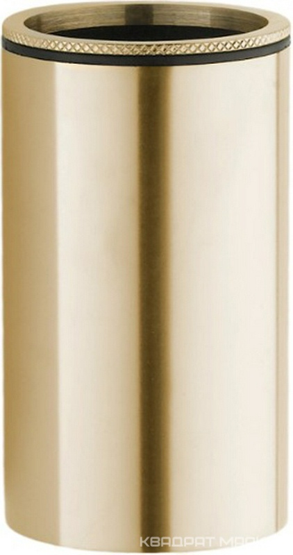 Стакан UNO Matt Gold 10982-MG, для зубных щеток настольный, цвет золото ZZ