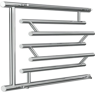 Полотенцесушитель "ПМЗ" в500*ш600 мм, с полкочками, БЕЗ уголков, сгонов, хром KL
