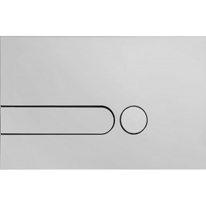 Клавиша двойного смыва для инсталляции, цвет белый ZZ