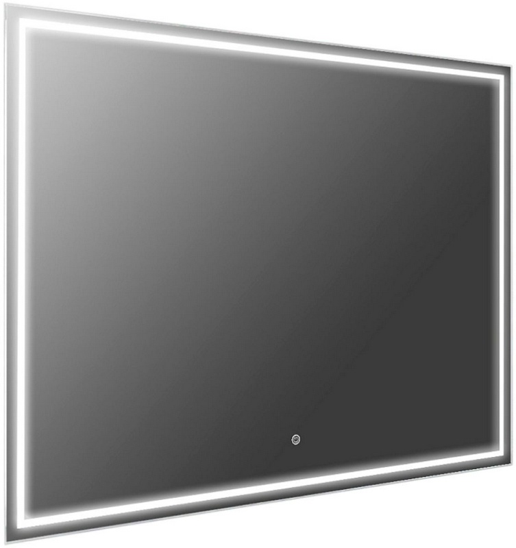 Зеркало 800хh600, LED-подсветка с диммером, сенсорный выключатель