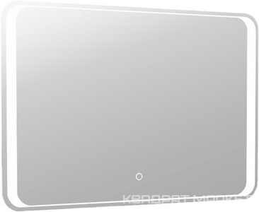 Зеркало 800х600, LED-подсветка с диммером, сенсорный выключатель
