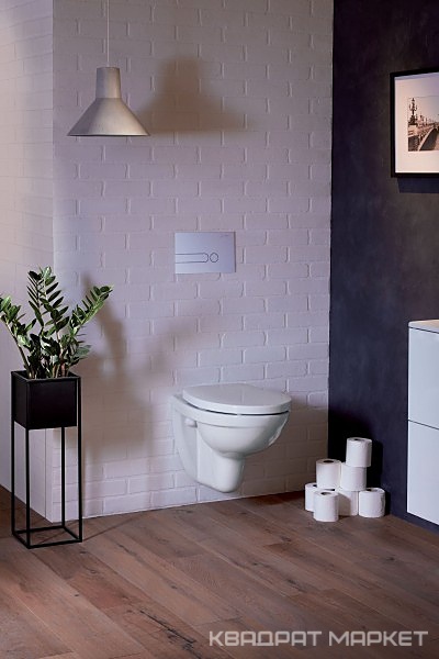 Унитаз подвесной, безободковый, Patio NEW, без крышки-сиденья KL