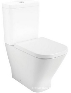 Чаша напольного унитаза Gap Clean Rim, 34х60х40 см, vario, БЕЗ крышки, БЕЗ бачка, крепеж в компл. ZZ
