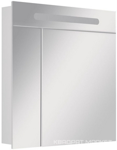 Зеркало-шкаф для мебели Victoria Nord, 80х81х14см, с подсветкой (выключ.внутри) KL