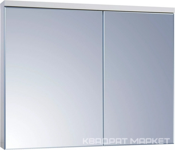 Зеркало-шкаф "Брук" 1000*800*20, с выключателем и розеткой, крепеж в комплекте ZZ