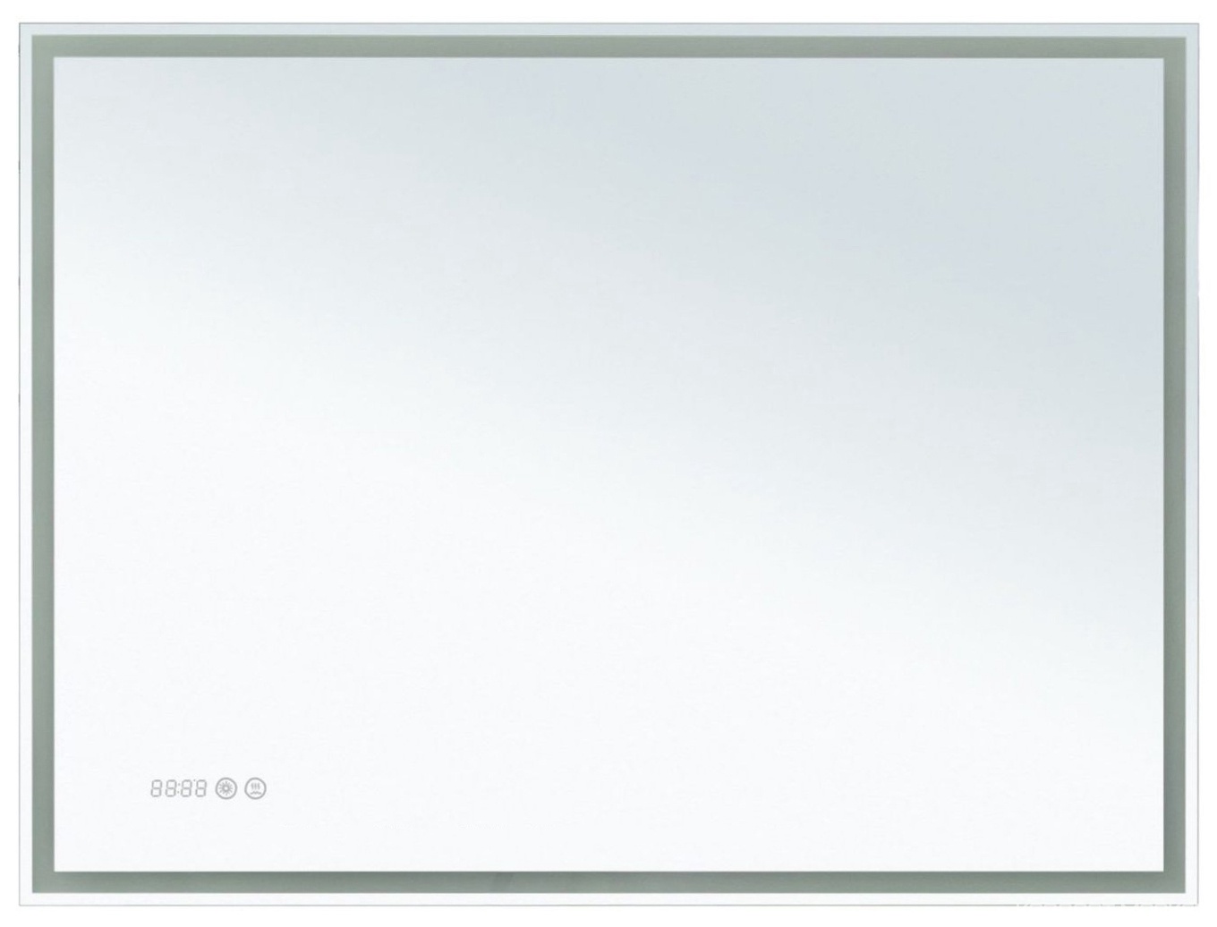 Зеркало 100х75 см Оптима с LED подсветкой ZZ