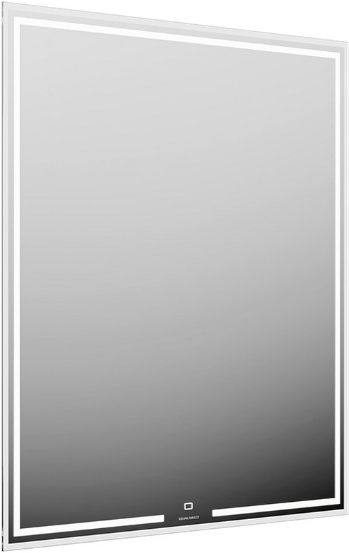 Зеркало MIO 70 (Ш)*80 (В) см, прямоугол., со встроенным диммером, белое