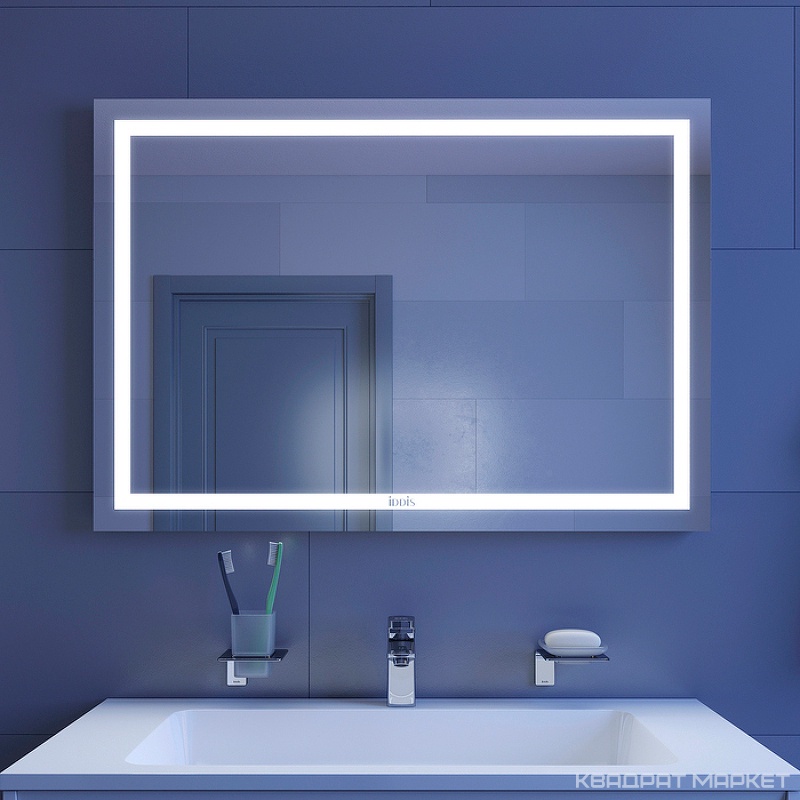 Зеркало Zodiac 1000*700*30 мм,термообогрев. сенсор. выкл., ZZ