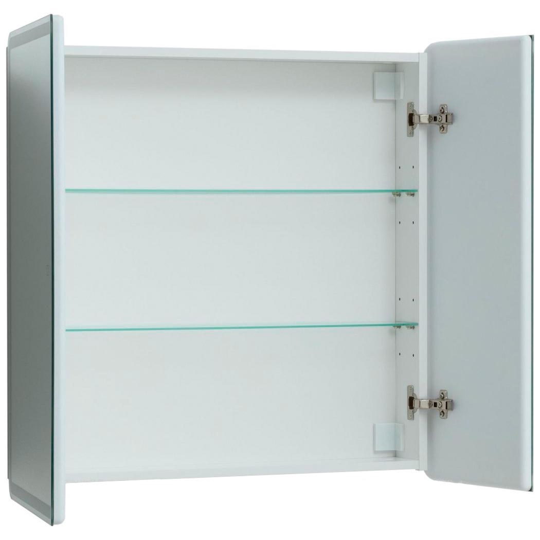 Зеркало-шкаф Aquanet Оптима 70 см с LED подсветкой ZZ