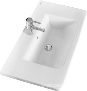 Раковина для мебели Gap 80 см., белая KL