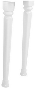 Ножки для раковины Antik (2 ШТ), цвет белый ZZ