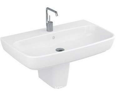 Полупьедестал Shift, крепеж в комплекте, белый KL