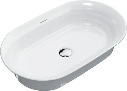 Раковина-чаша CANALETTO  65 см, БЕЗ сифона, белая
