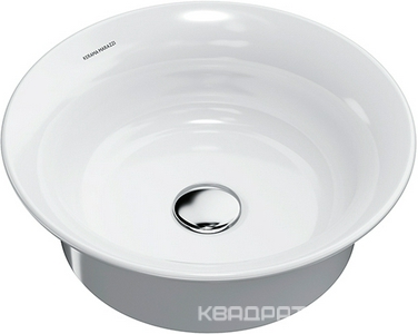 Раковина-чаша CANALETTO  40 см, БЕЗ сифона, белая