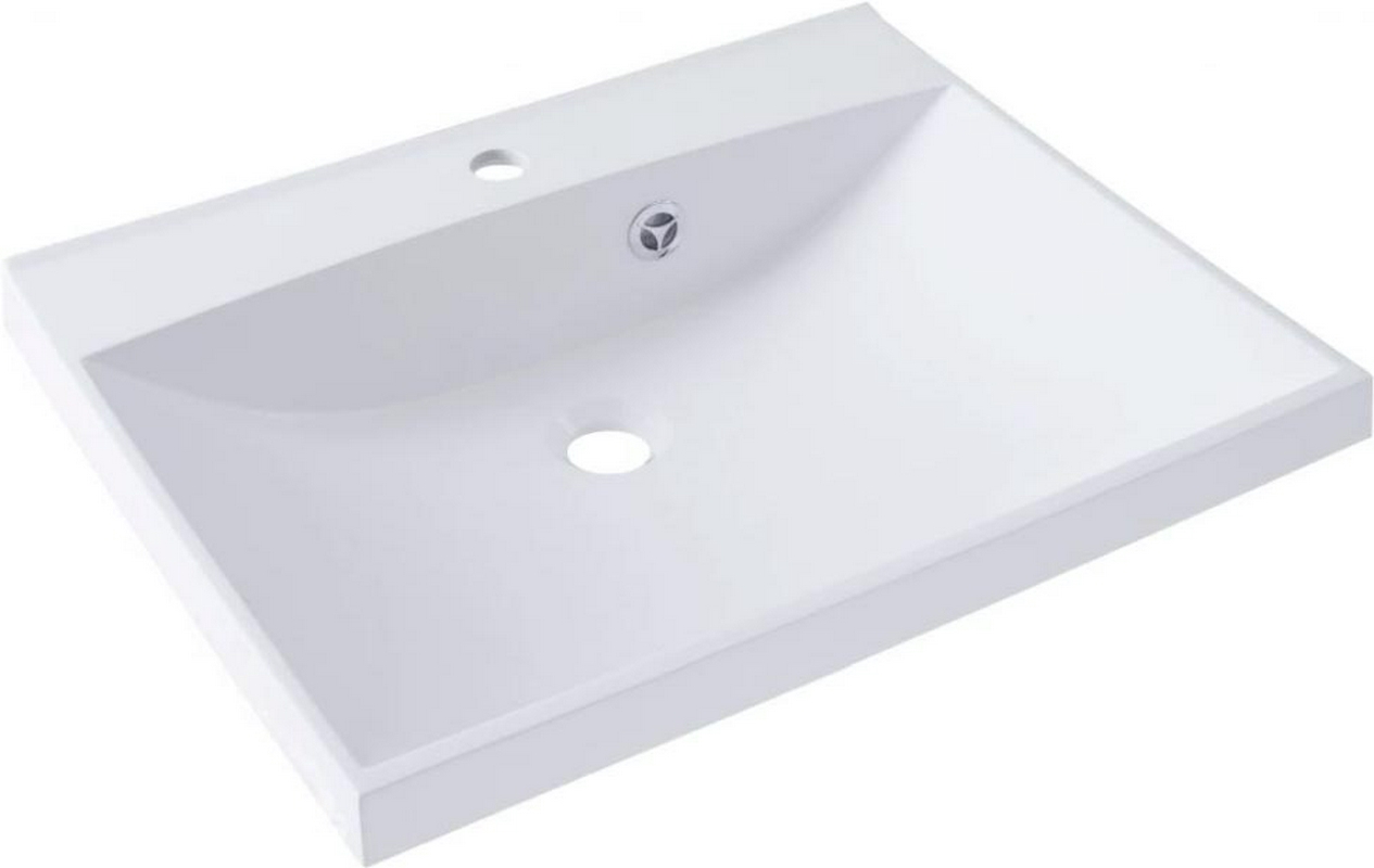 Раковина-столешница "Нота 58 NEW" для мебели "Августа" (без тумбы не продается) ZZ
