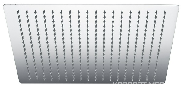 Верхний душ 40х40 см, цвет хром ZZ