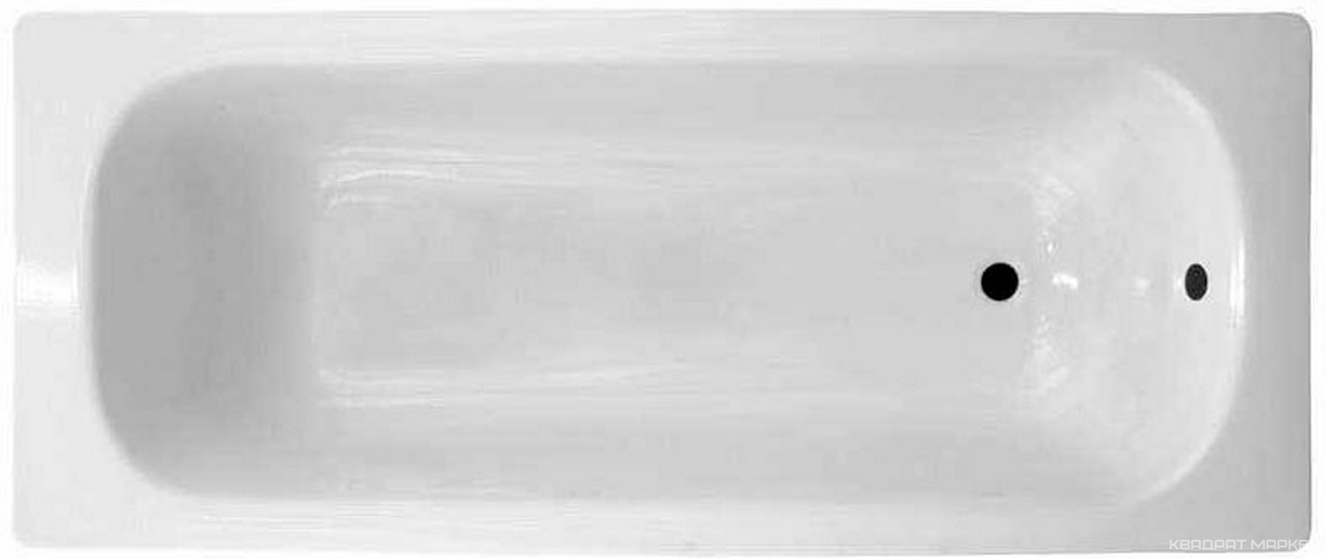 Ванна стальная 170х70х39 в комплекте с ножками