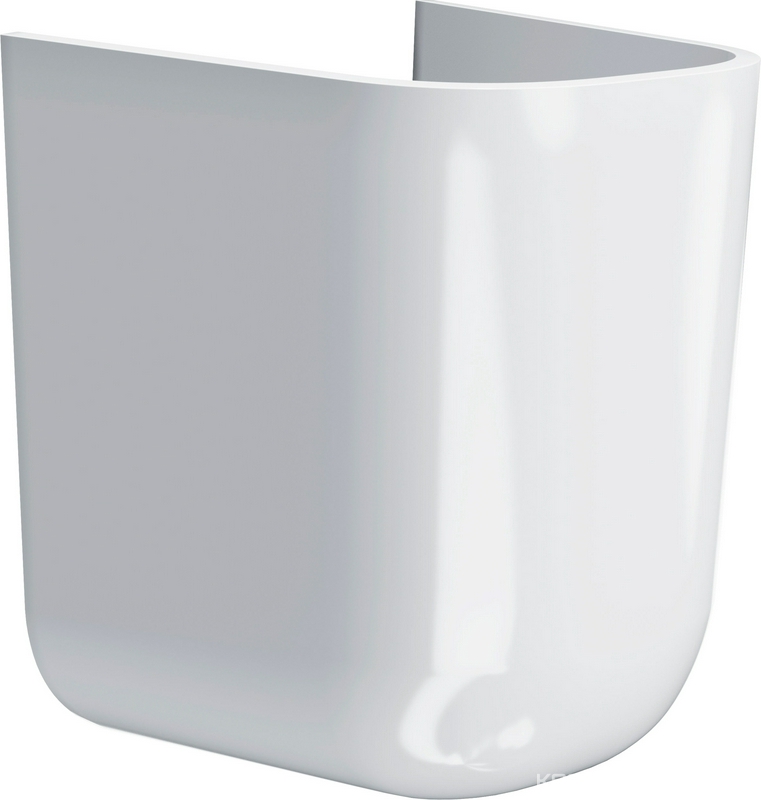 Полупьедестал PRO подвесной, белый глянцевый, ZZ