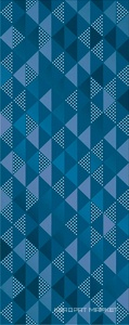 Декор Vela Indigo "Confetti" XX |20.1x50.5