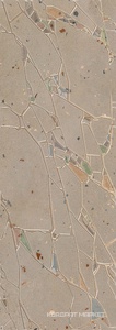 Декор Terrazzo mocca crystal XX |25.1х70.9
