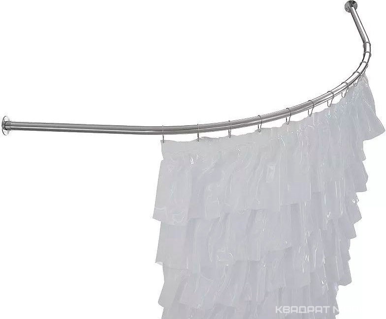 Карниз для ванны Aquanet Vitoria полукруглый 130х130 см ZZ