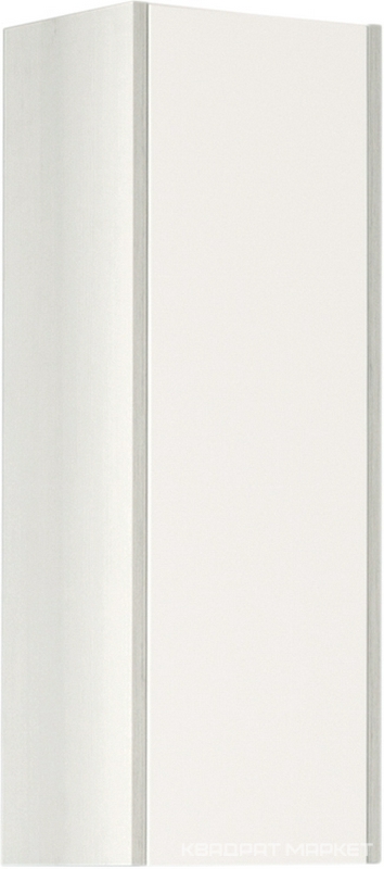 Шкаф Йорк, 300x800x230 мм,одностворчатый, цвет белый/выбеленное дерево, крепеж в комплекте ZZ