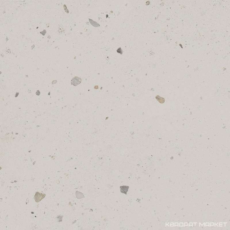 Тараскон серый светлый матовый обрезной 60x60x0,9