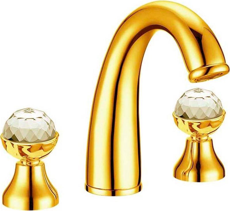 Смеситель Boheme Imperiale Presente 337 для раковины, цв. золото, ZZ