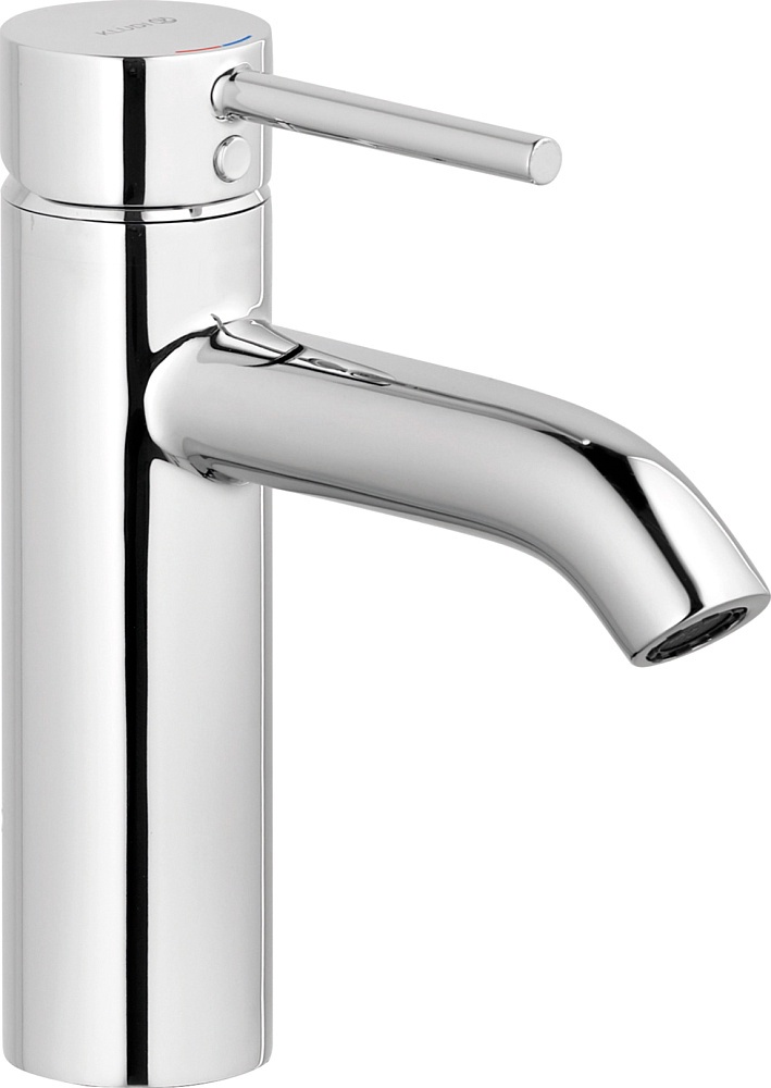 Смеситель для раковины, однорычажный, без донного клапана, хром ZZ