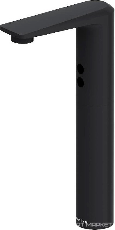 Смеситель для раковины Jupiter, высокий, сенсорный, БЕЗ донного клапана, цв. черный ZZ