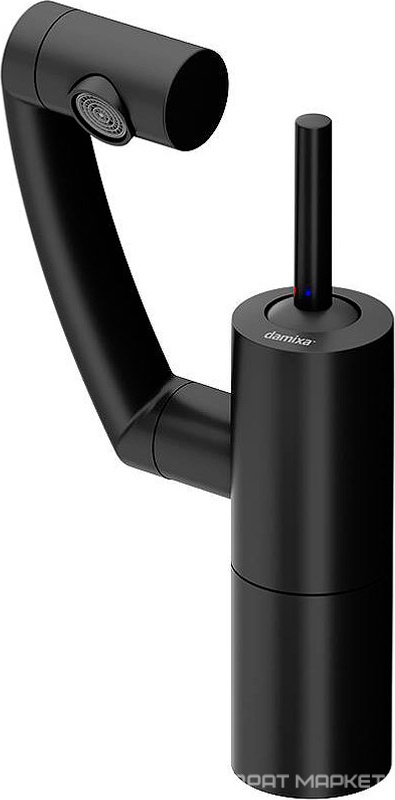 Смеситель для раковины Arc поворотный, цв.чёрный матовый ZZ