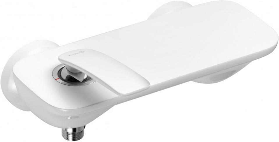 Смеситель для душа Balance, БЕЗ аксессуаров, цв. белый глянец, ZZ