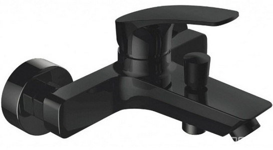 Смеситель для ванны  Static Black, цвет черный ZZ