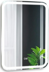 Зеркало 55*80 см, с LED-подсветкой, сенсорный выключатель с функцией димера