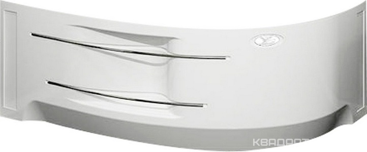 Фронтальная панель к ванне "Ирма 1"с креплением и полотенцедержателем, левая