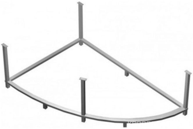 Каркас д/ванны ODEON UP ассиметричный ZZ