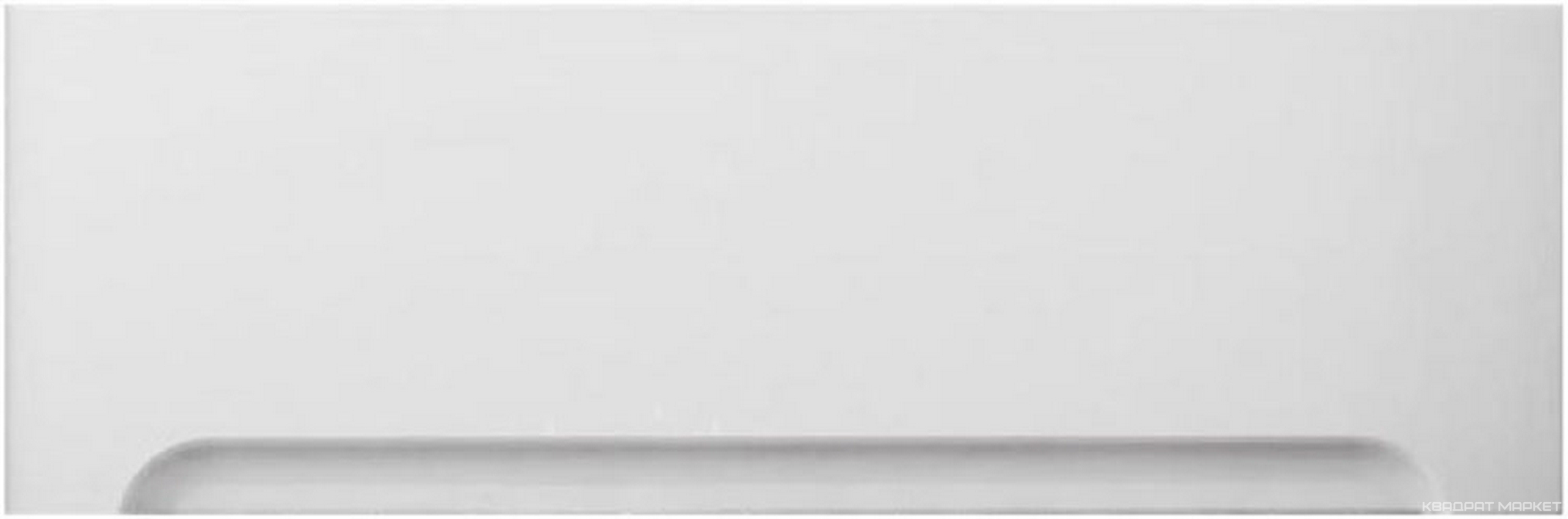 Передняя панель A U 180 см, цвет белый