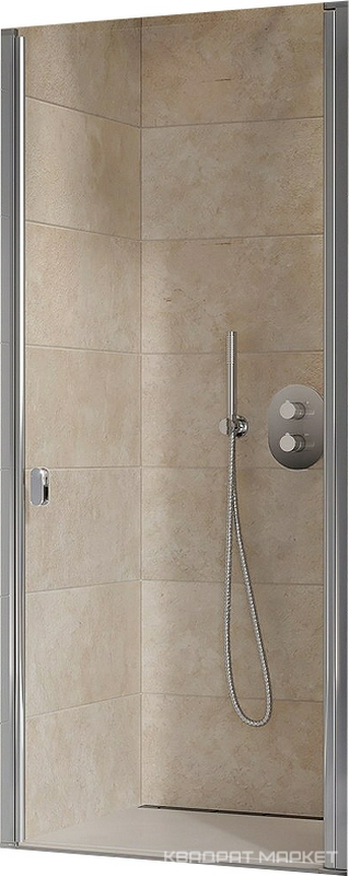 Дверь душевая CSD1-80 80х195 см, стекло-Transparent,6 мм, профиль-хром ZZ