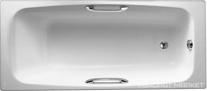 Ванна Diapason 170x75 без ножек и ручек ZZ