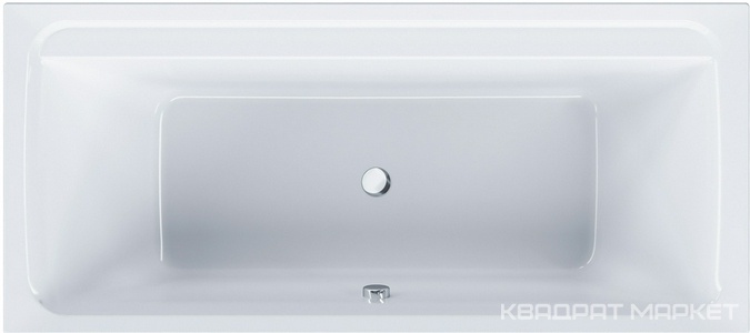 Ванна акриловая 170х75 Inspire V2.0, прямоугольная, (БЕЗ каркаса, и панелей), белая, ZZ